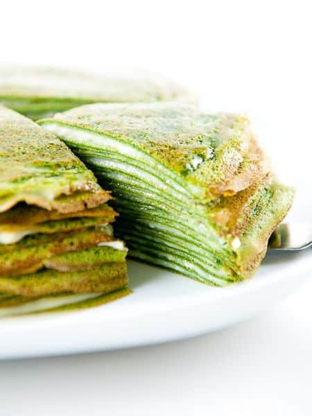 green tea mille crepes recipe