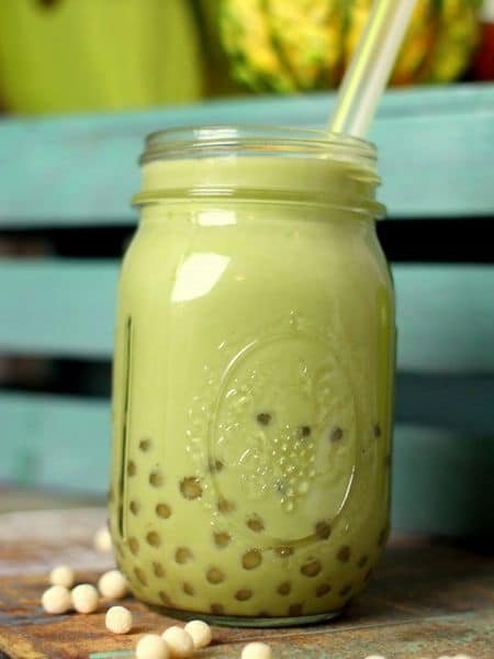 Matcha bubble tea recipe