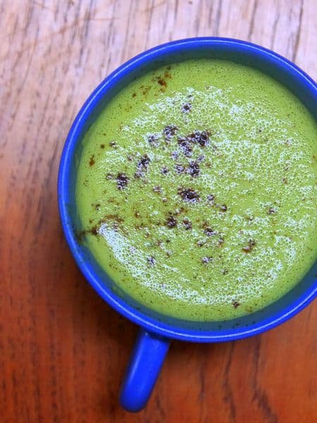 matcha coconut latte recipe