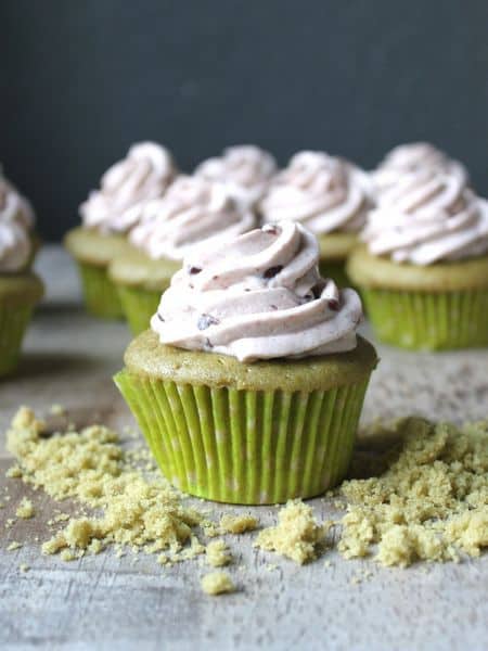 matcha azuki cupcake recipe