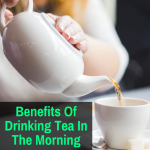 Pot of tea in the morning