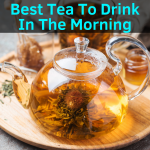 Blooming tea in the morning