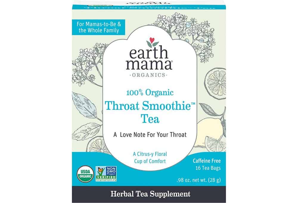 Earth Mama Organic Throat Smoothie Tea