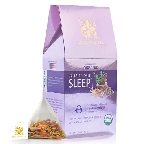 Secrets Of Tea Valerian Sleep Tea