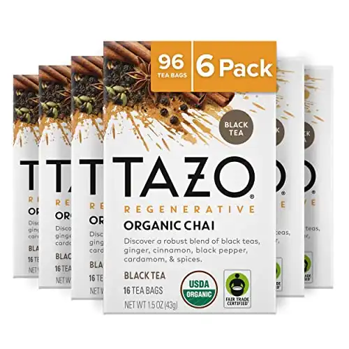 Tazo Organic Black Tea Chai Tea Bags