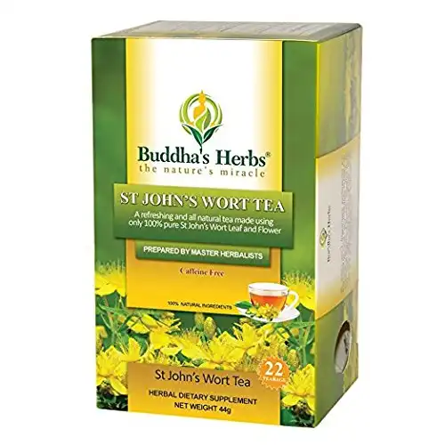 Buddha's Herbs St John's Wort Flower Tea