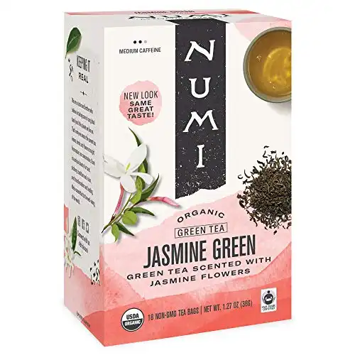 Numi Organic Jasmine Green Tea Bags